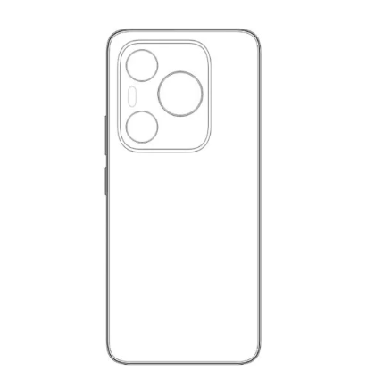 Huawei P70 i P70 Pro - obrazek z rozmieszczeniem aparatów z tyłu.